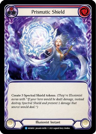 Prismatic Shield (Red) (MON092) [Monarch] 1st Edition - Deck Out Gaming