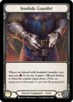 Ironhide Gauntlet (MON243) [Monarch] Unlimited Edition Rainbow Foil - Deck Out Gaming
