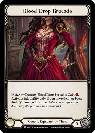Blood Drop Brocade (MON238) [Monarch] 1st Edition - Deck Out Gaming