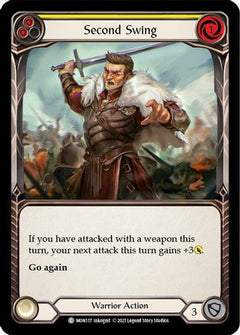 Second Swing (Yellow) (MON117) [Monarch] 1st Edition - Deck Out Gaming
