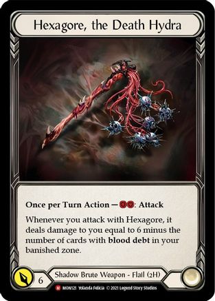 Hexagore, the Death Hydra (MON121) [Monarch] 1st Edition - Deck Out Gaming
