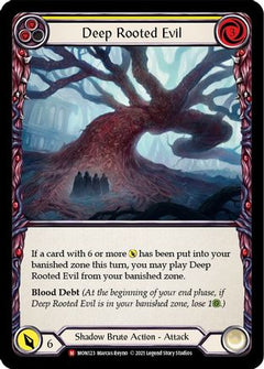 Deep Rooted Evil (MON123) [Monarch] 1st Edition - Deck Out Gaming
