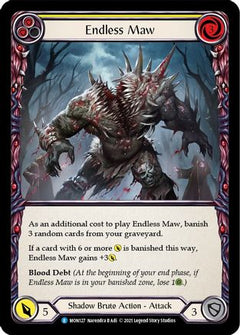 Endless Maw (Yellow) (MON127) [Monarch] 1st Edition - Deck Out Gaming