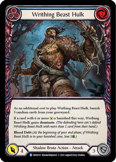 Writhing Beast Hulk (Blue) (MON131) [Monarch] 1st Edition - Deck Out Gaming