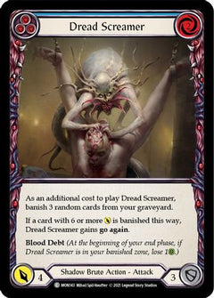 Dread Screamer (Blue) (MON143) [Monarch] 1st Edition - Deck Out Gaming