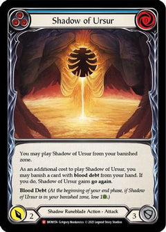 Shadow of Ursur (MON156) [Monarch] Unlimited Edition - Deck Out Gaming