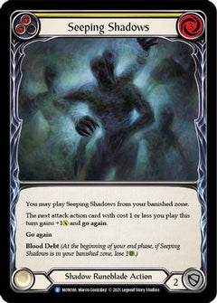 Seeping Shadows (Yellow) (MON166) [Monarch] 1st Edition - Deck Out Gaming