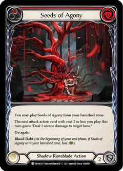 Seeds of Agony (Red) (MON183) [Monarch] Unlimited Edition - Deck Out Gaming