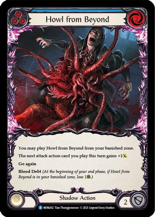 Howl from Beyond (Blue) (MON202) [Monarch] Unlimited Edition - Deck Out Gaming