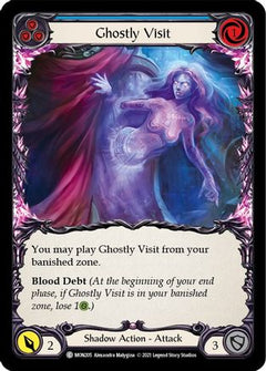 Ghostly Visit (Blue) (MON205) [Monarch] Unlimited Edition - Deck Out Gaming