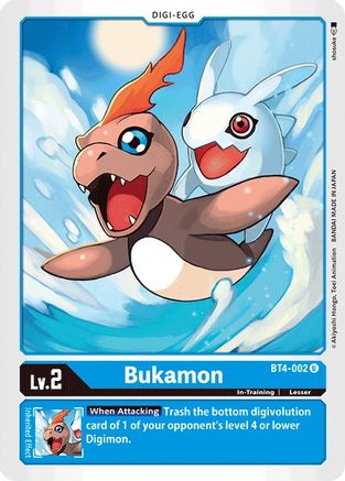 Bukamon (BT4-002) [Great Legend] - Deck Out Gaming