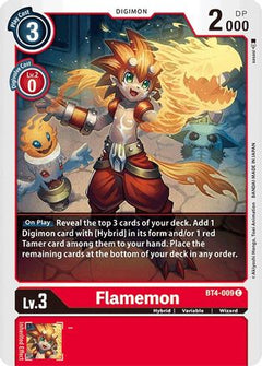 Flamemon (BT4-009) [Great Legend] - Deck Out Gaming