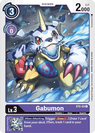 Gabumon (ST6-03) [Starter Deck 06: Venomous Violet] - Deck Out Gaming