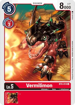 Vermilimon (BT4-014) [Great Legend] - Deck Out Gaming