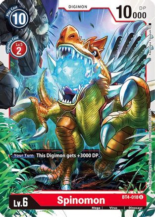 Spinomon (BT4-018) [Great Legend] - Deck Out Gaming