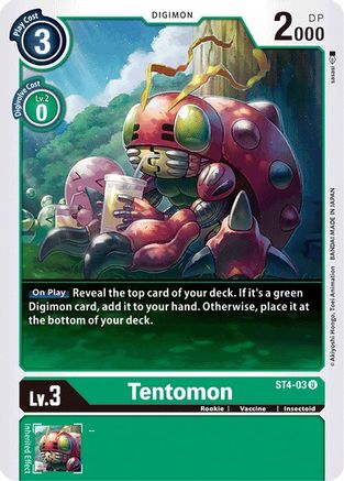 Tentomon (ST4-03) [Starter Deck 04: Giga Green] - Deck Out Gaming