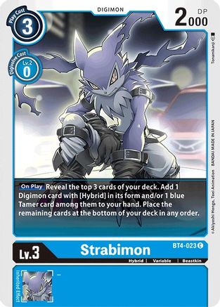 Strabimon (BT4-023) [Great Legend] - Deck Out Gaming