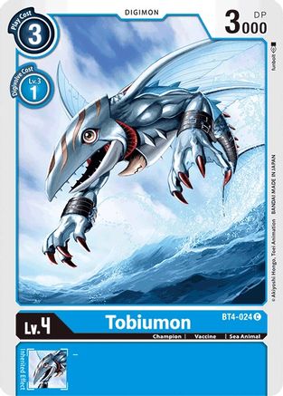 Tobiumon (BT4-024) [Great Legend] - Deck Out Gaming