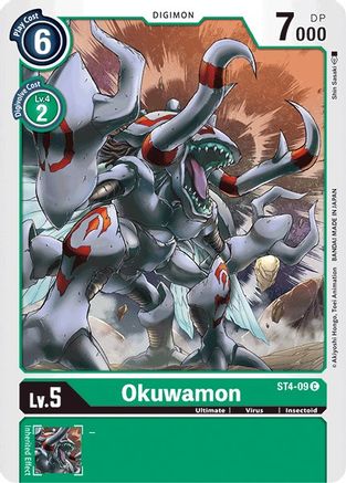 Okuwamon (ST4-09) [Starter Deck 04: Giga Green] - Deck Out Gaming