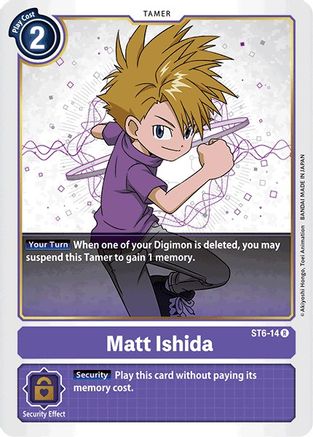 Matt Ishida (ST6-14) [Starter Deck 06: Venomous Violet] - Deck Out Gaming