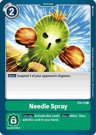 Needle Spray (ST4-15) [Starter Deck 04: Giga Green] - Deck Out Gaming