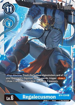 Regalecusmon (BT4-034) [Great Legend] - Deck Out Gaming