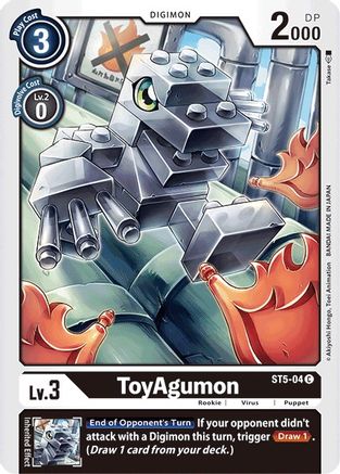 ToyAgumon (ST5-04) [Starter Deck 05: Machine Black] - Deck Out Gaming