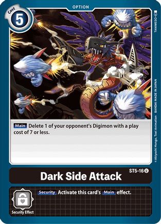 Dark Side Attack (ST5-16) [Starter Deck 05: Machine Black] - Deck Out Gaming