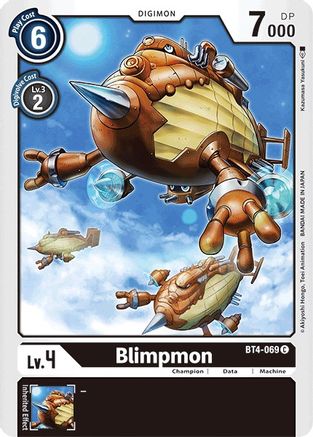 Blimpmon (BT4-069) [Great Legend] - Deck Out Gaming