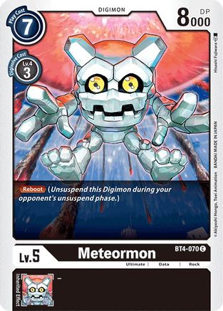 Meteormon (BT4-070) [Great Legend] - Deck Out Gaming