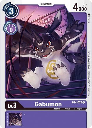 Gabumon (BT4-076) [Great Legend] - Deck Out Gaming