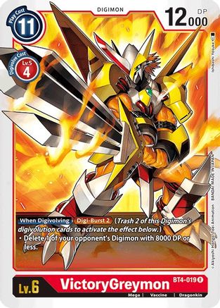 VictoryGreymon (BT4-019) [Great Legend] - Deck Out Gaming