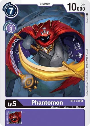 Phantomon (BT4-085) [Great Legend] - Deck Out Gaming