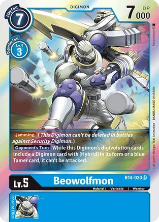 Beowolfmon (BT4-030) [Great Legend] Foil - Deck Out Gaming