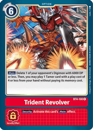 Trident Revolver (BT4-100) [Great Legend] - Deck Out Gaming