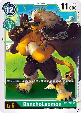 BanchoLeomon (BT4-061) [Great Legend] - Deck Out Gaming