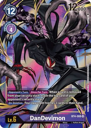 DanDevimon (Alternate Art) (BT4-088) [Great Legend] Foil - Deck Out Gaming