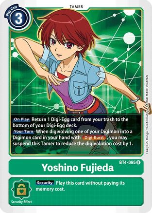 Yoshino Fujieda (BT4-095) [Great Legend] - Deck Out Gaming