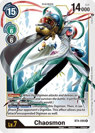 Chaosmon (BT4-090) [Great Legend] - Deck Out Gaming