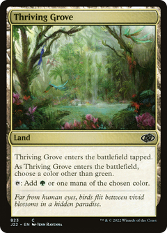 Thriving Grove (823) [Jumpstart 2022] - Deck Out Gaming