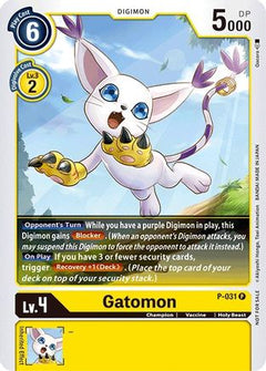 Gatomon - P-031 (P-031) [Digimon Promotion Cards] - Deck Out Gaming
