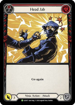 Head Jab (Red) - LGS017 (LGS017) [Flesh and Blood: Promo Cards] Rainbow Foil - Deck Out Gaming