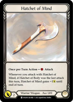 Hatchet of Mind (BOL004) [Blitz Deck: Monarch - Boltyn] - Deck Out Gaming