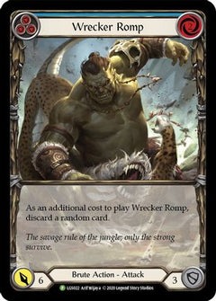 Wrecker Romp (Blue) - LGS022 (LGS022) [Flesh and Blood: Promo Cards] Rainbow Foil - Deck Out Gaming