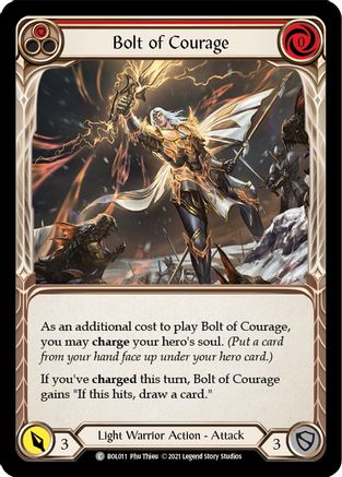Bolt of Courage (Red) (BOL011) [Blitz Deck: Monarch - Boltyn] - Deck Out Gaming