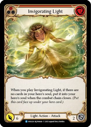 Invigorating Light (Red) (BOL024) [Blitz Deck: Monarch - Boltyn] - Deck Out Gaming