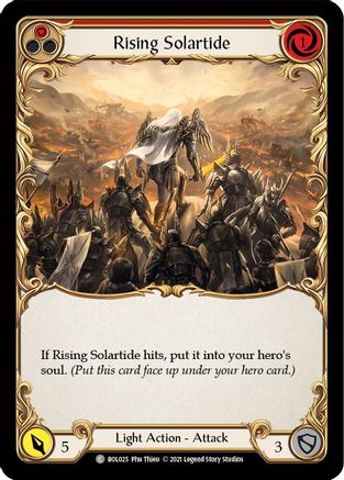 Rising Solartide (Red) (BOL025) [Blitz Deck: Monarch - Boltyn] - Deck Out Gaming