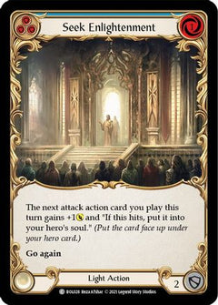 Seek Enlightenment (Blue) (BOL028) [Blitz Deck: Monarch - Boltyn] - Deck Out Gaming
