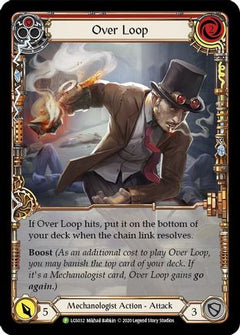 Over Loop (Red) - LGS032 (LGS032) [Flesh and Blood: Promo Cards] Rainbow Foil - Deck Out Gaming