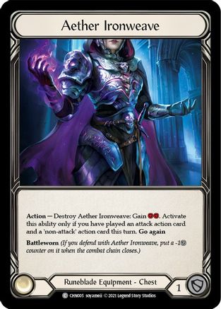 Aether Ironweave (CHN005) [Blitz Deck: Monarch - Chane] - Deck Out Gaming